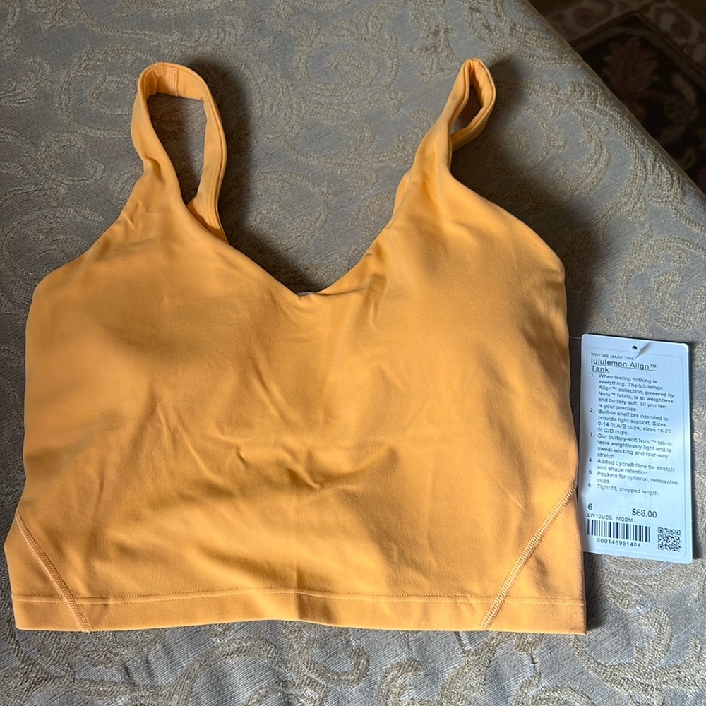 NWT Lululemon Align tank & pants